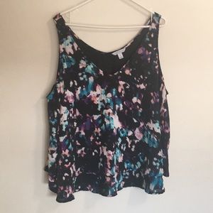 Boutique brand printed blouse